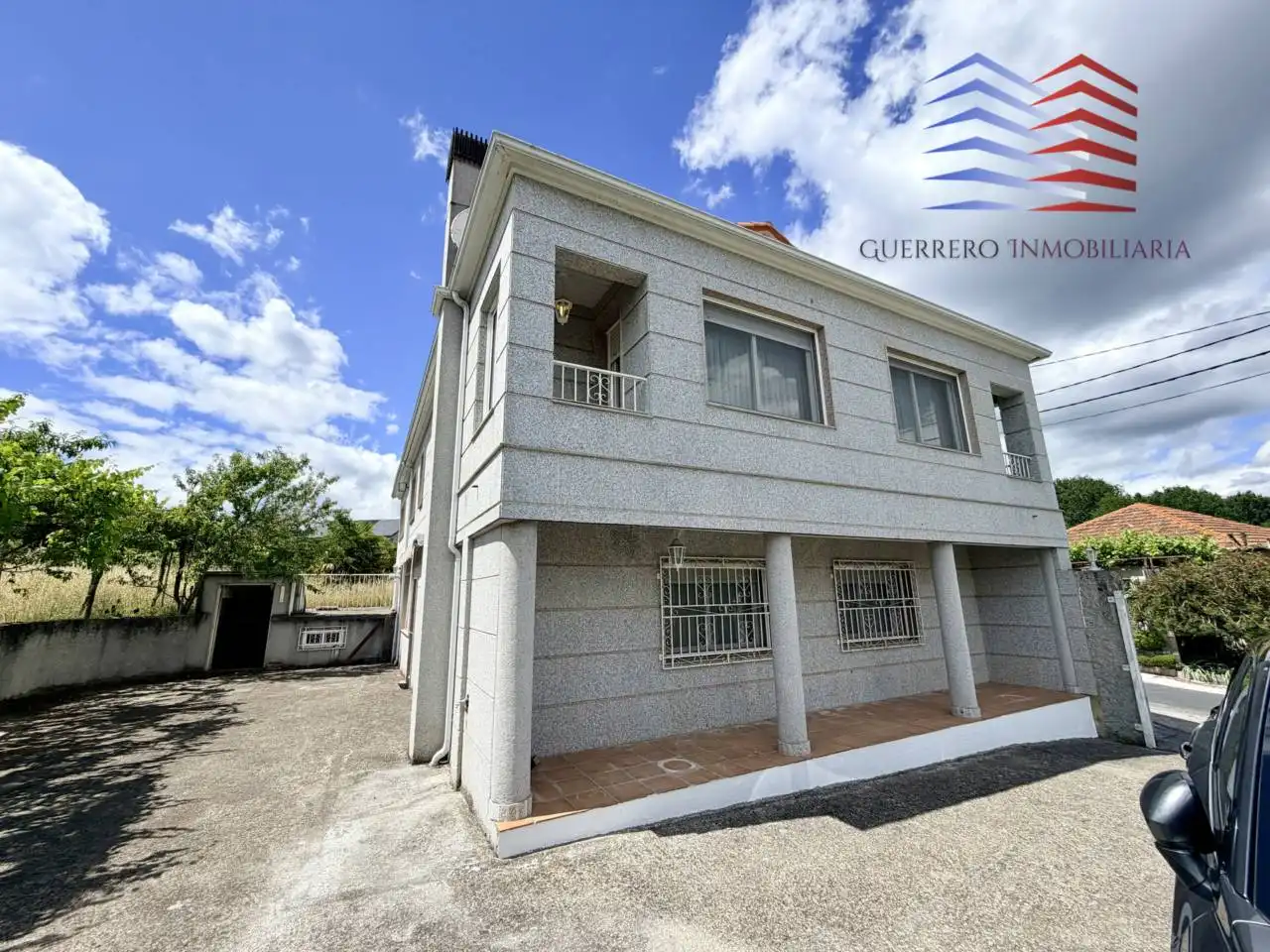Vista exterior de Casa o chalet en venta en Coles con Calefacción, Jardín privado y Terraza