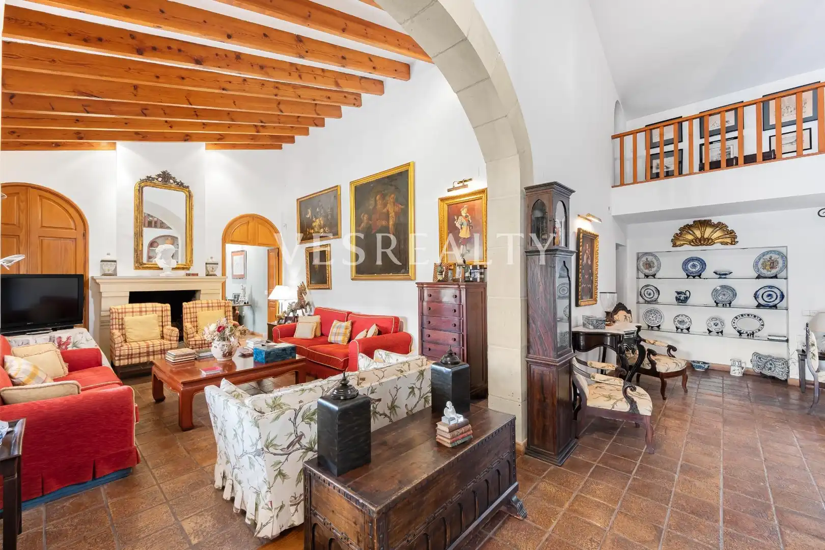 Sala d'estar de Casa o xalet en venda en Alicante / Alacant amb Calefacció, Jardí privat i Terrassa