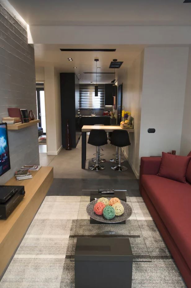 Living room of Flat to rent in Bilbao   with Furnished, TV and Pets allowed