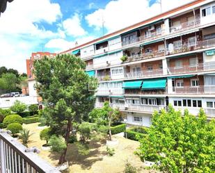 Exterior view of Flat for sale in  Madrid Capital  with Air Conditioner, Heating and Parquet flooring