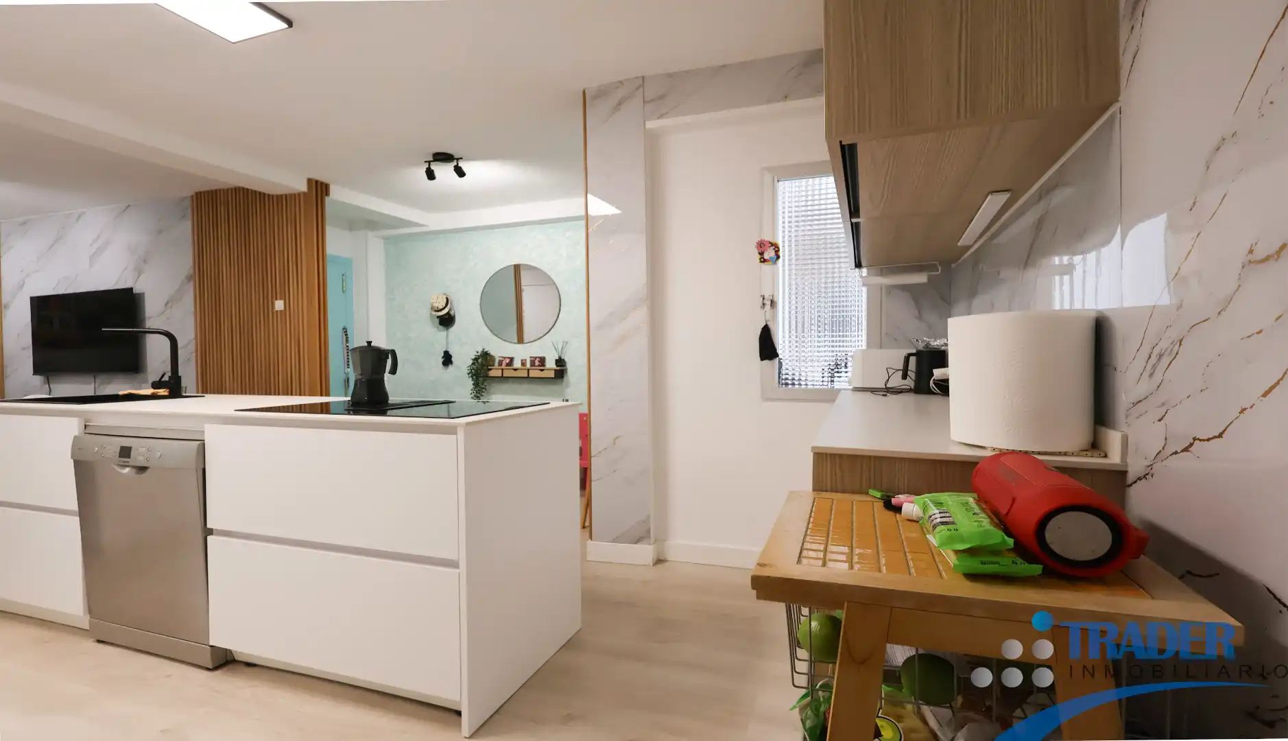 Cocina de Piso en venta en Alcorcón con Terraza y Balcón