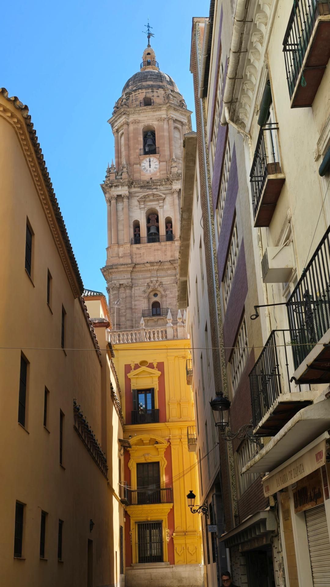 Exterior view of Flat for sale in Málaga Capital  with Parquet flooring, Terrace and Balcony