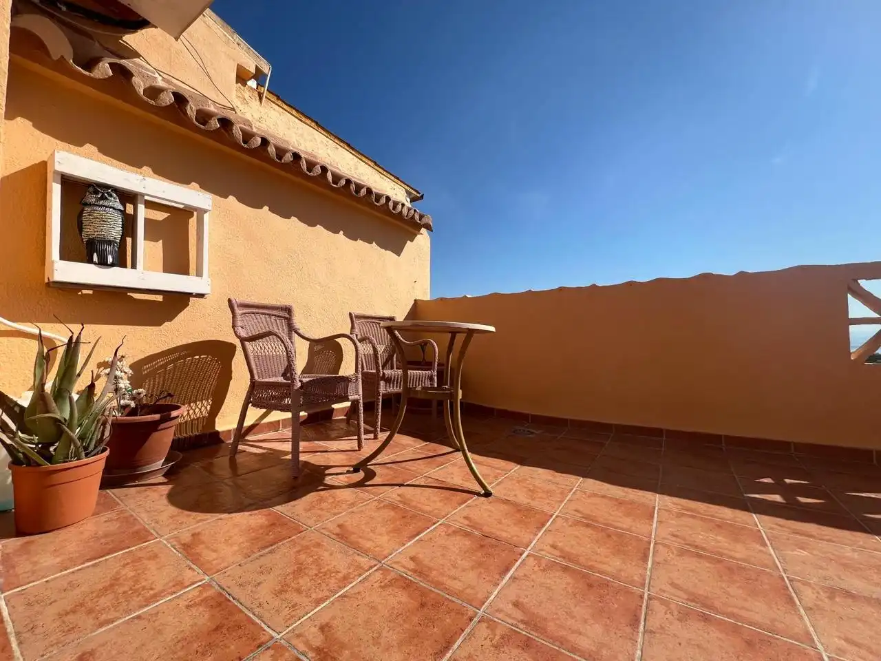Terraza de Ático de alquiler en Benalmádena con Aire acondicionado, Terraza y Trastero