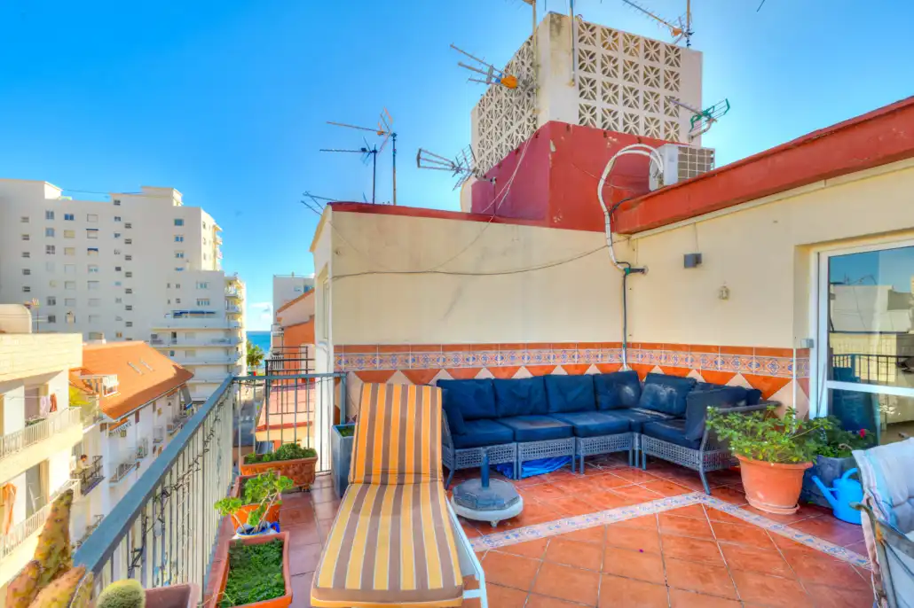 Terrace of Attic for sale in Fuengirola  with Air Conditioner, Terrace and Storage room