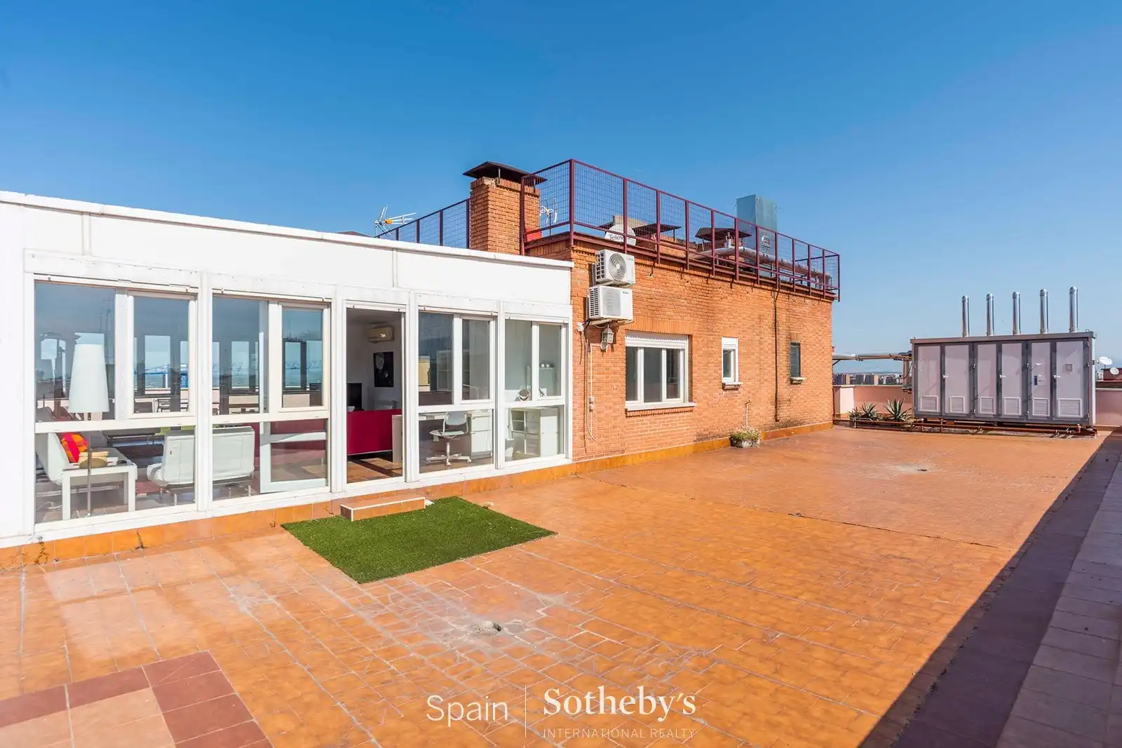 Terraza de Ático de alquiler en Madrid con Aire acondicionado, Calefacción y Terraza