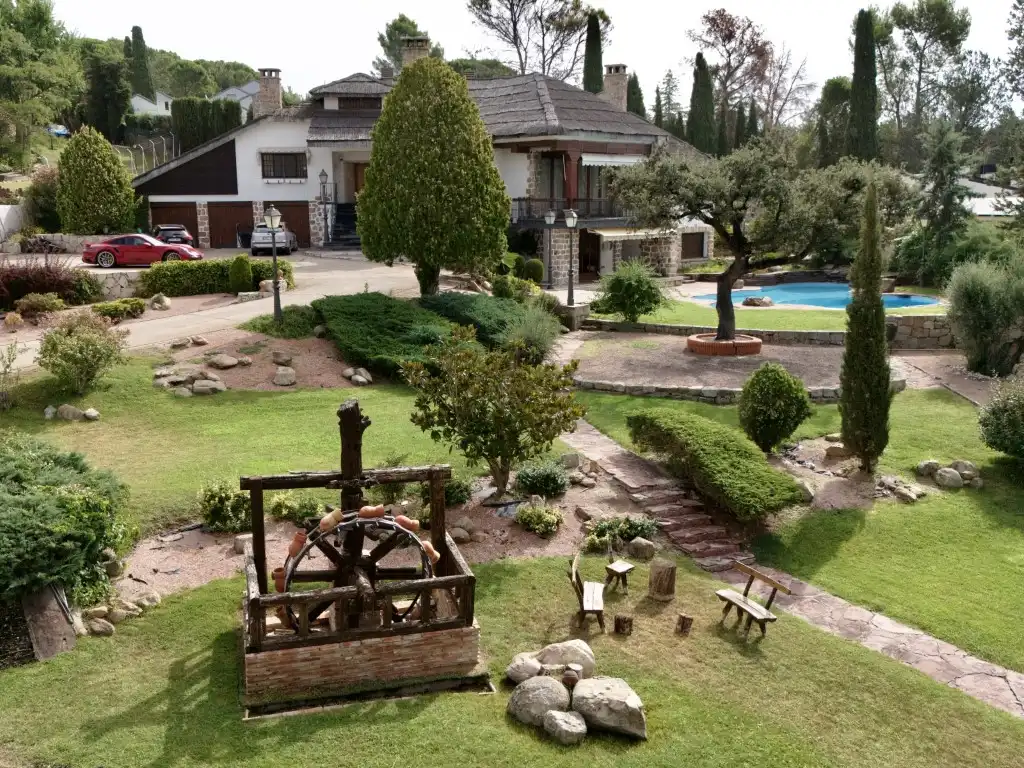 Jardín de Casa o chalet en venta en Algete