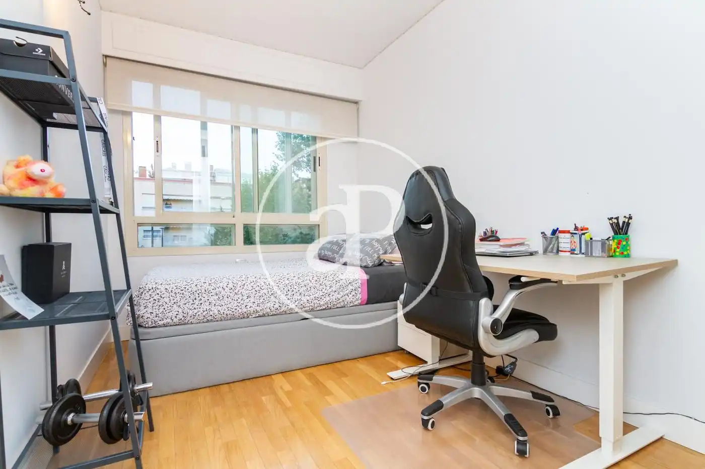 Schlafzimmer von Wohnung zur Miete in Pozuelo de Alarcón mit Klimaanlage, Heizung und Privatgarten