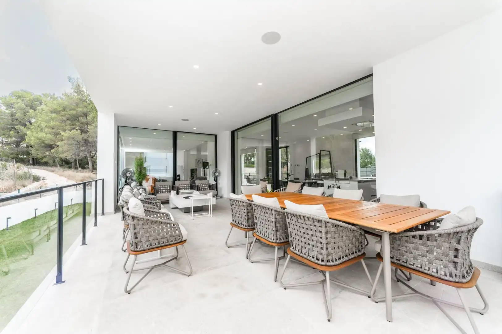 Terrassa de Casa o xalet en venda en  Palma de Mallorca amb Aire condicionat, Calefacció i Jardí privat
