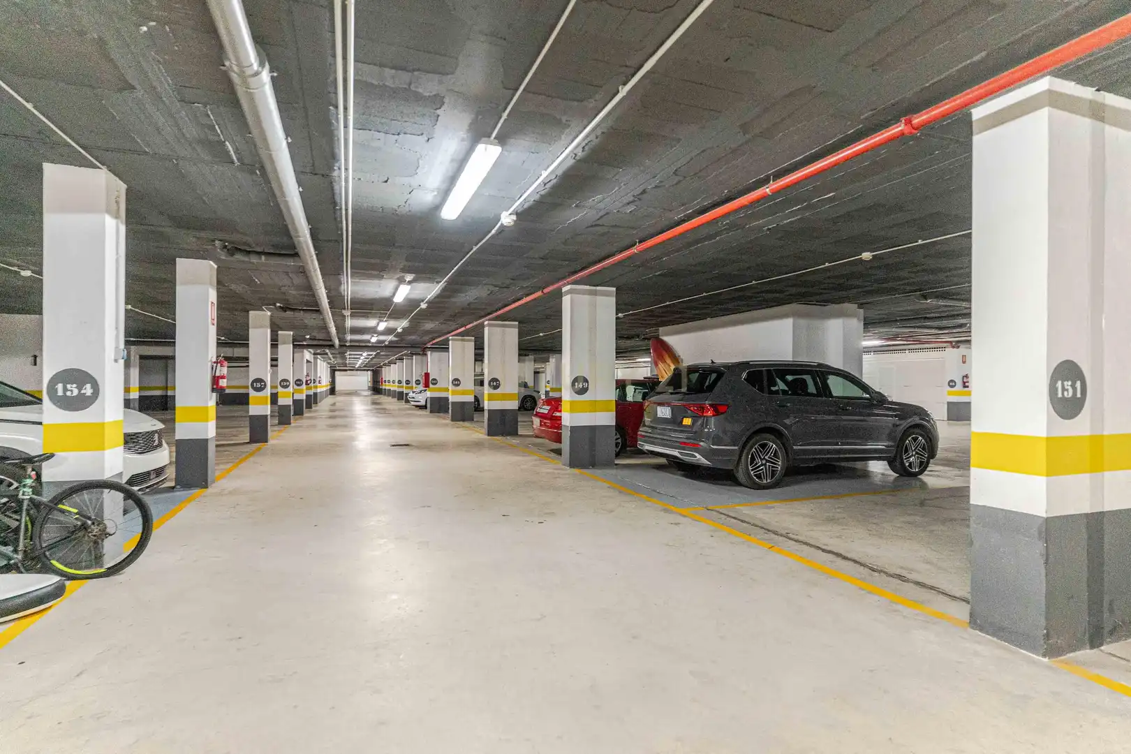 Parking of Flat for sale in Motril  with Air Conditioner, Private garden and Swimming Pool