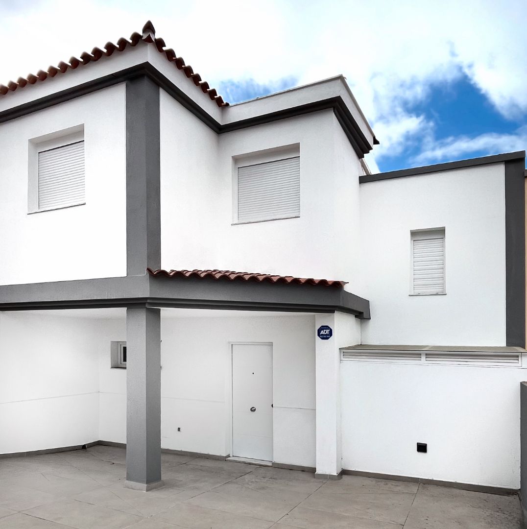 Vista exterior de Casa adosada en venda en Tegueste amb Jardí privat, Forn i Microones