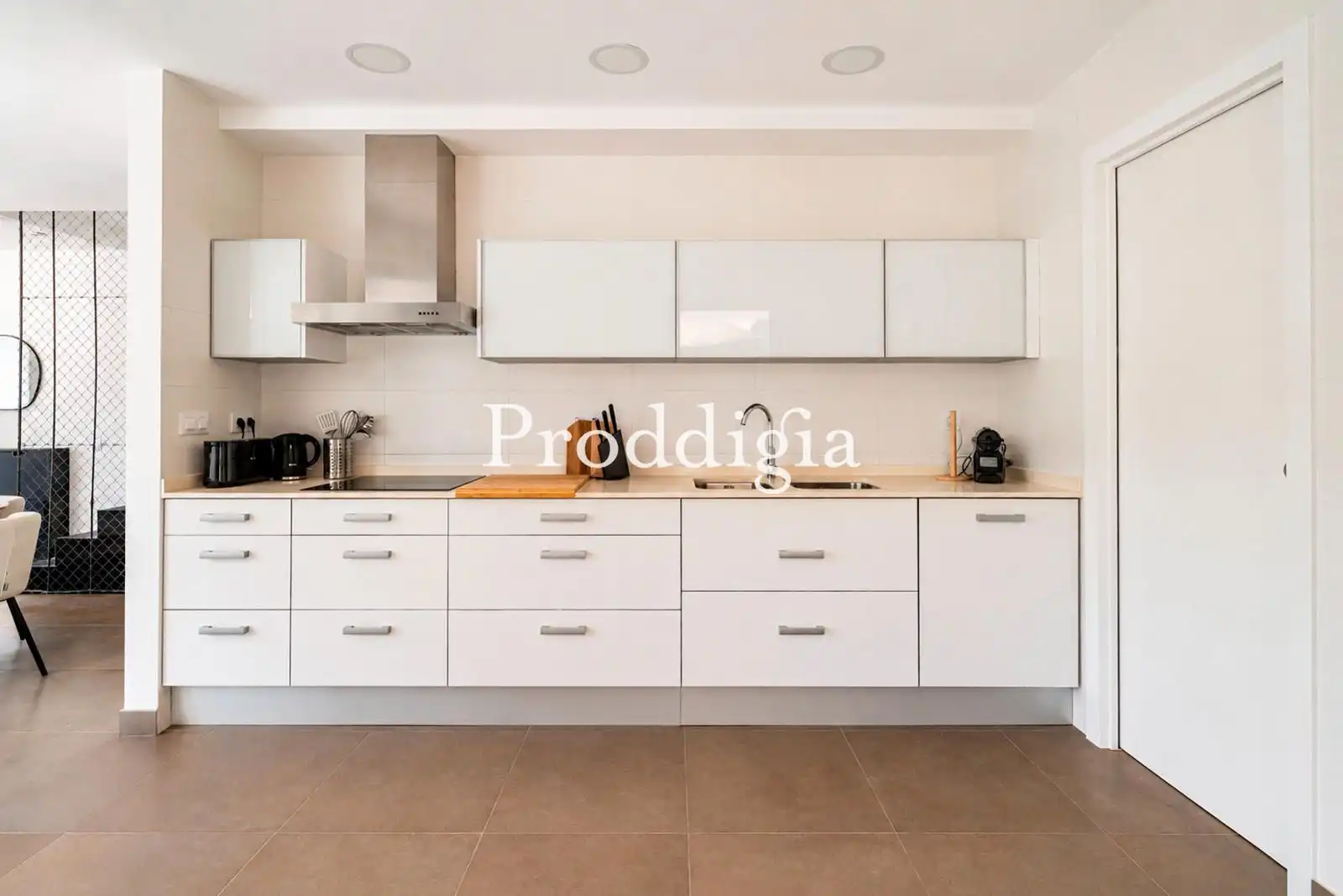 Cocina de Casa o chalet de alquiler en Barcelona con Aire acondicionado, Calefacción y Amueblado