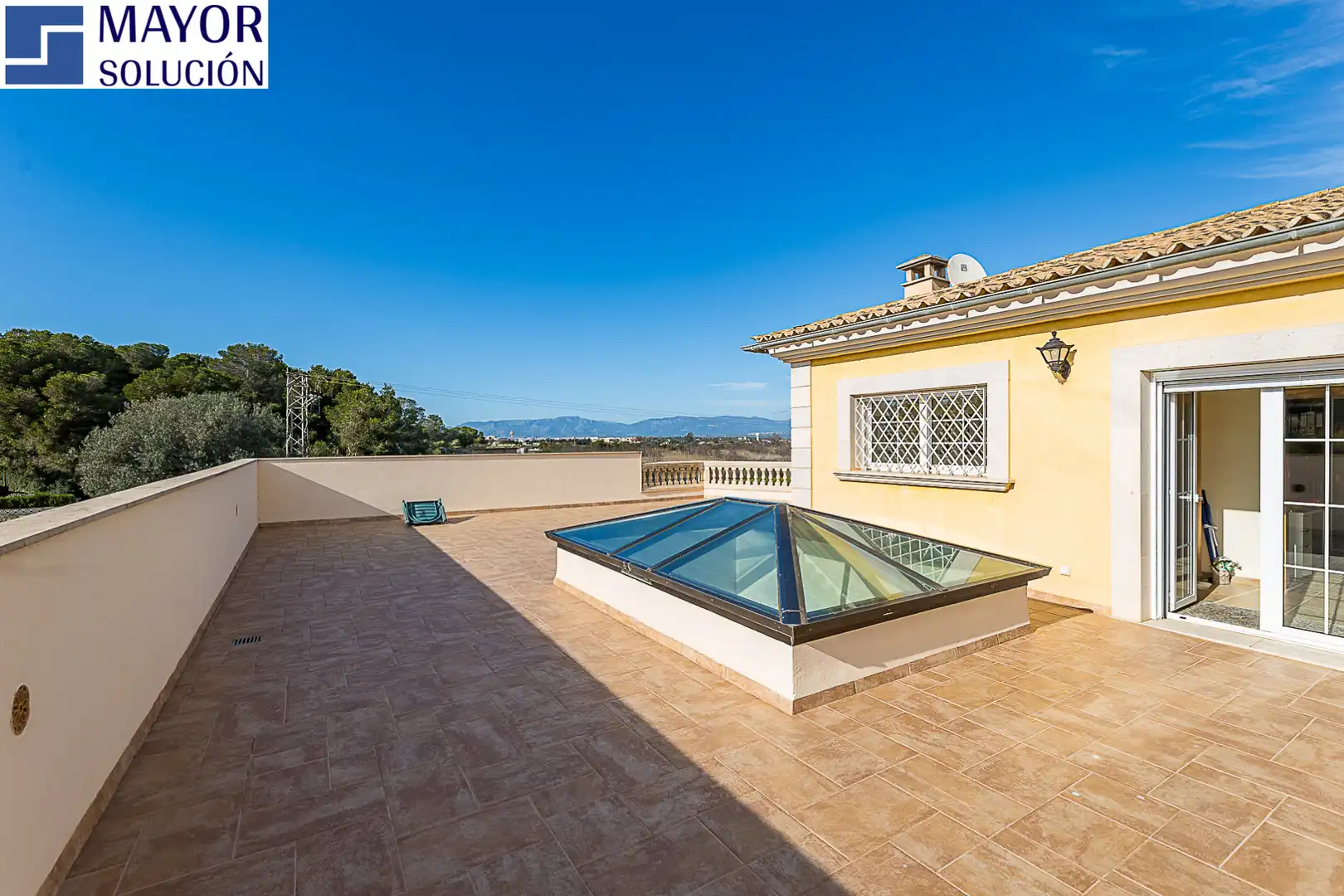 Terrassa de Casa o xalet en venda en  Palma de Mallorca amb Aire condicionat, Calefacció i Jardí privat