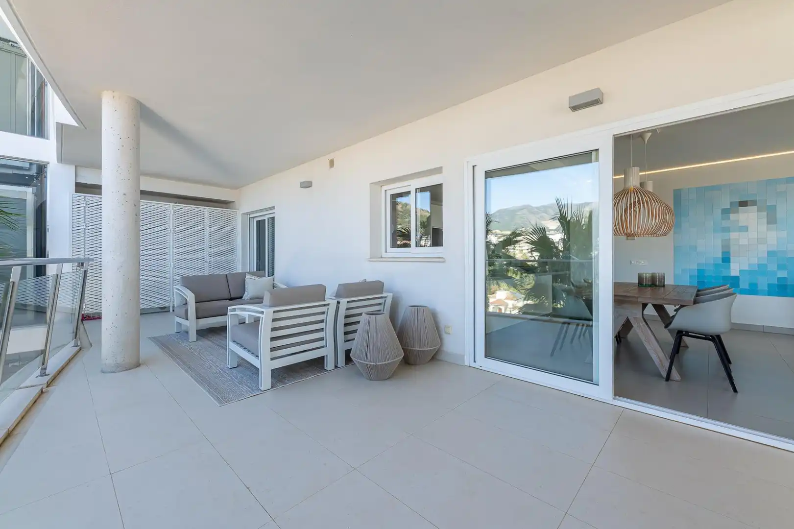Terrassa de Apartament en venda en Benalmádena amb Aire condicionat, Calefacció i Terrassa