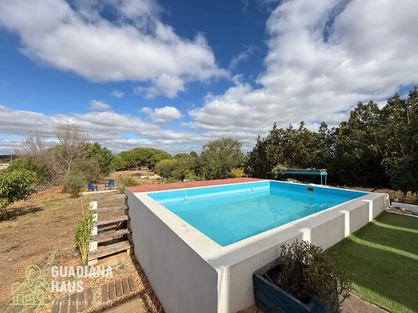 Piscina de Finca rústica en venta en Lepe con Trastero y Piscina
