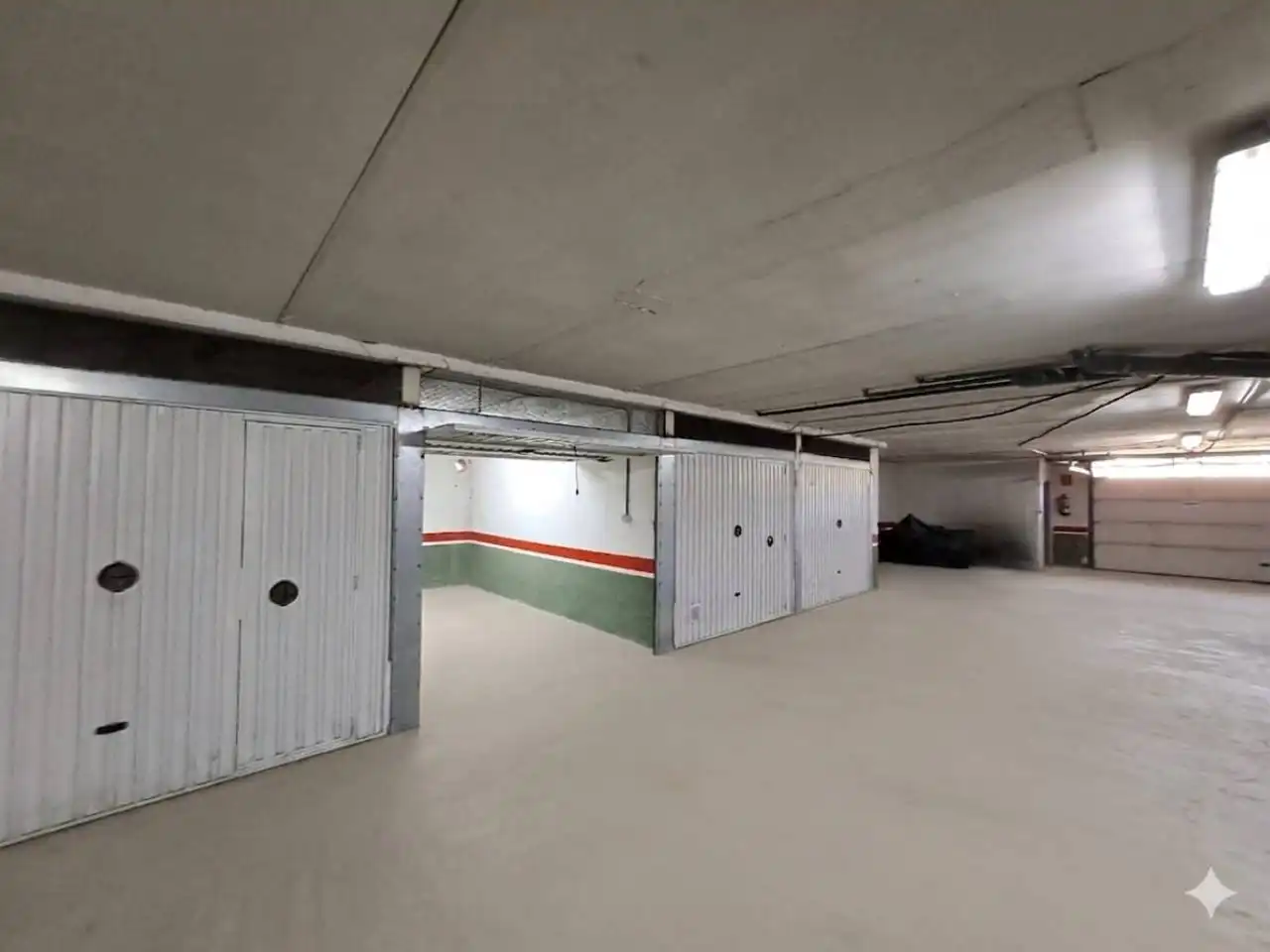 Parking of Flat for sale in Valdorros  with Heating, Parquet flooring and Terrace