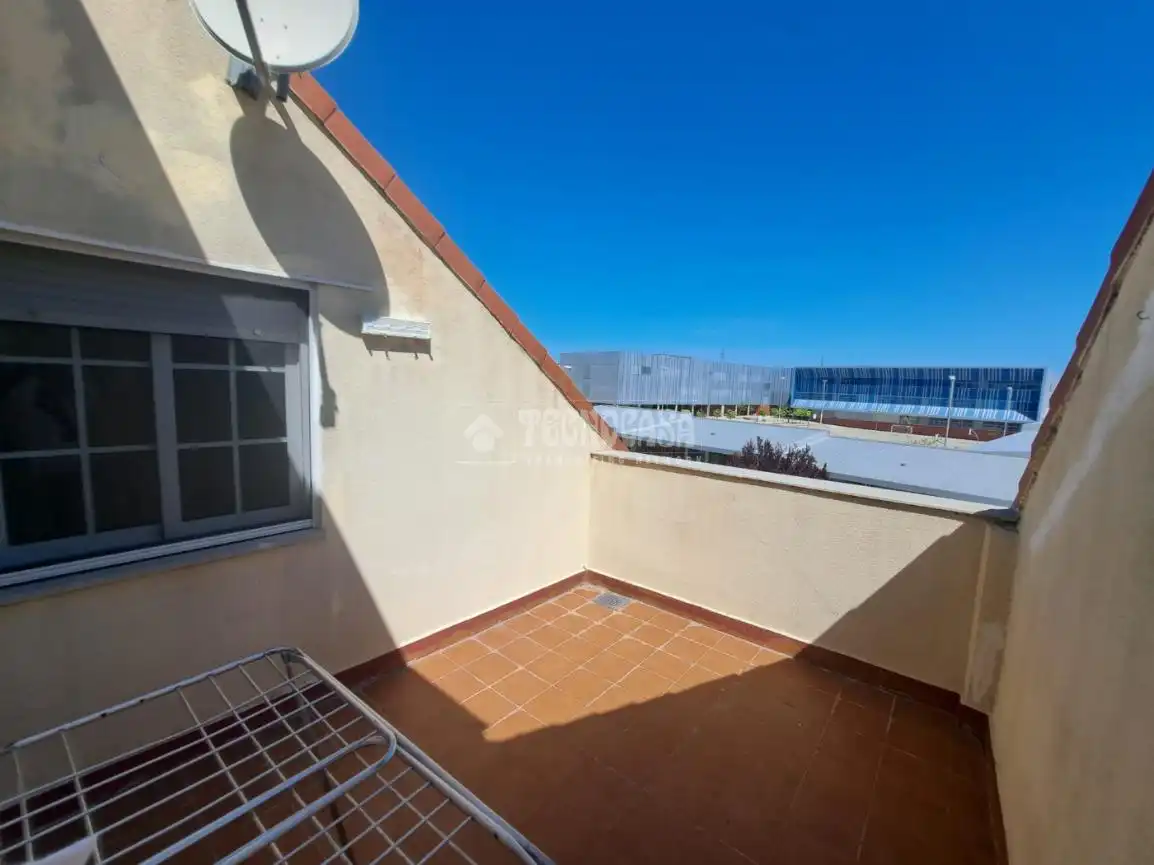Terraza de Casa adosada en venta en María de Huerva con Aire acondicionado, Calefacción y Jardín privado