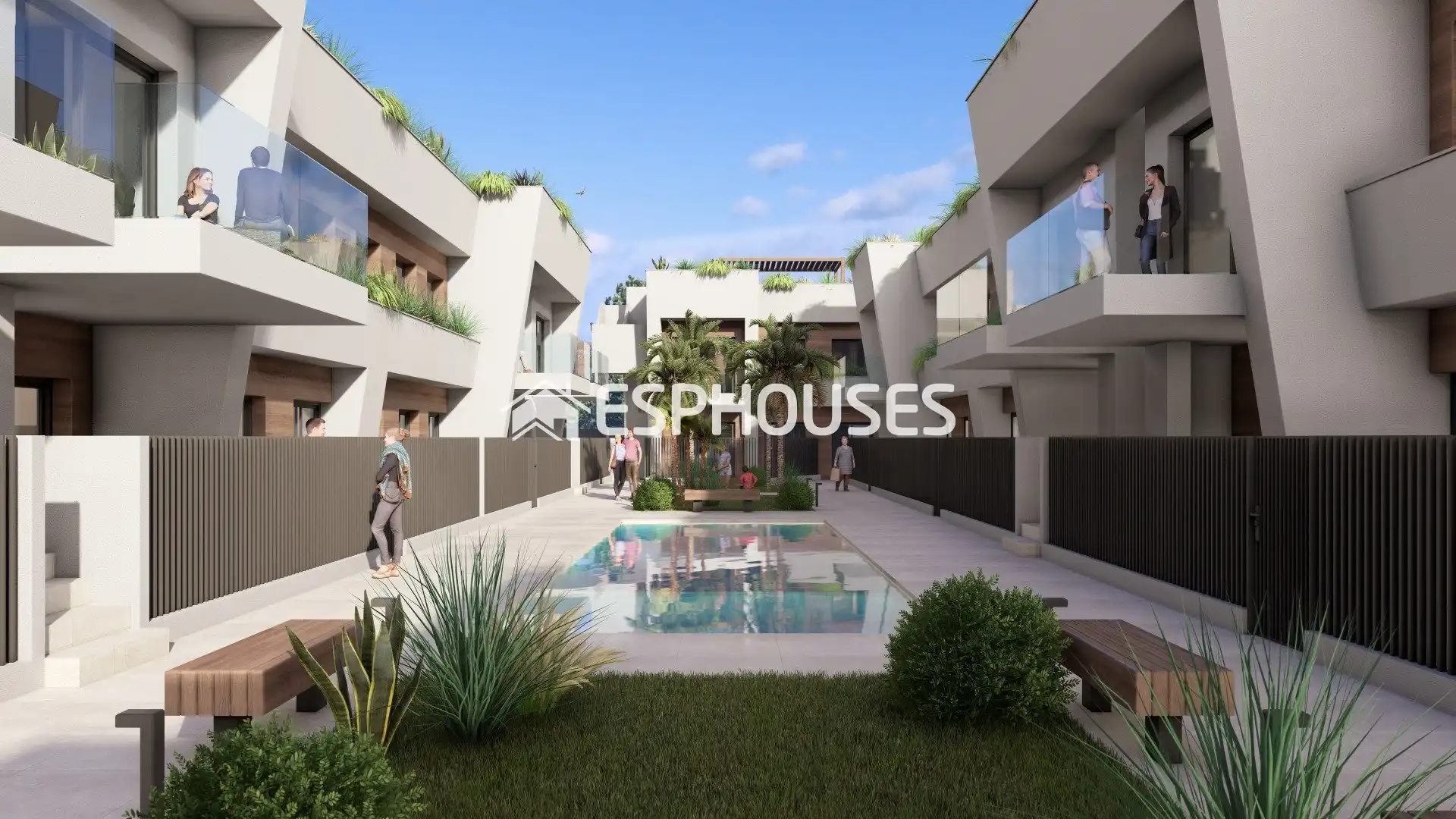 Exterior view of Ground floor for sale in Torre-Pacheco  with Air Conditioner, Terrace and Balcony