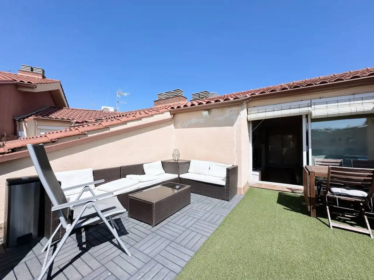 Terrasse von Maisonette zum Verkauf in Manresa mit Klimaanlage, Heizung und Parkett