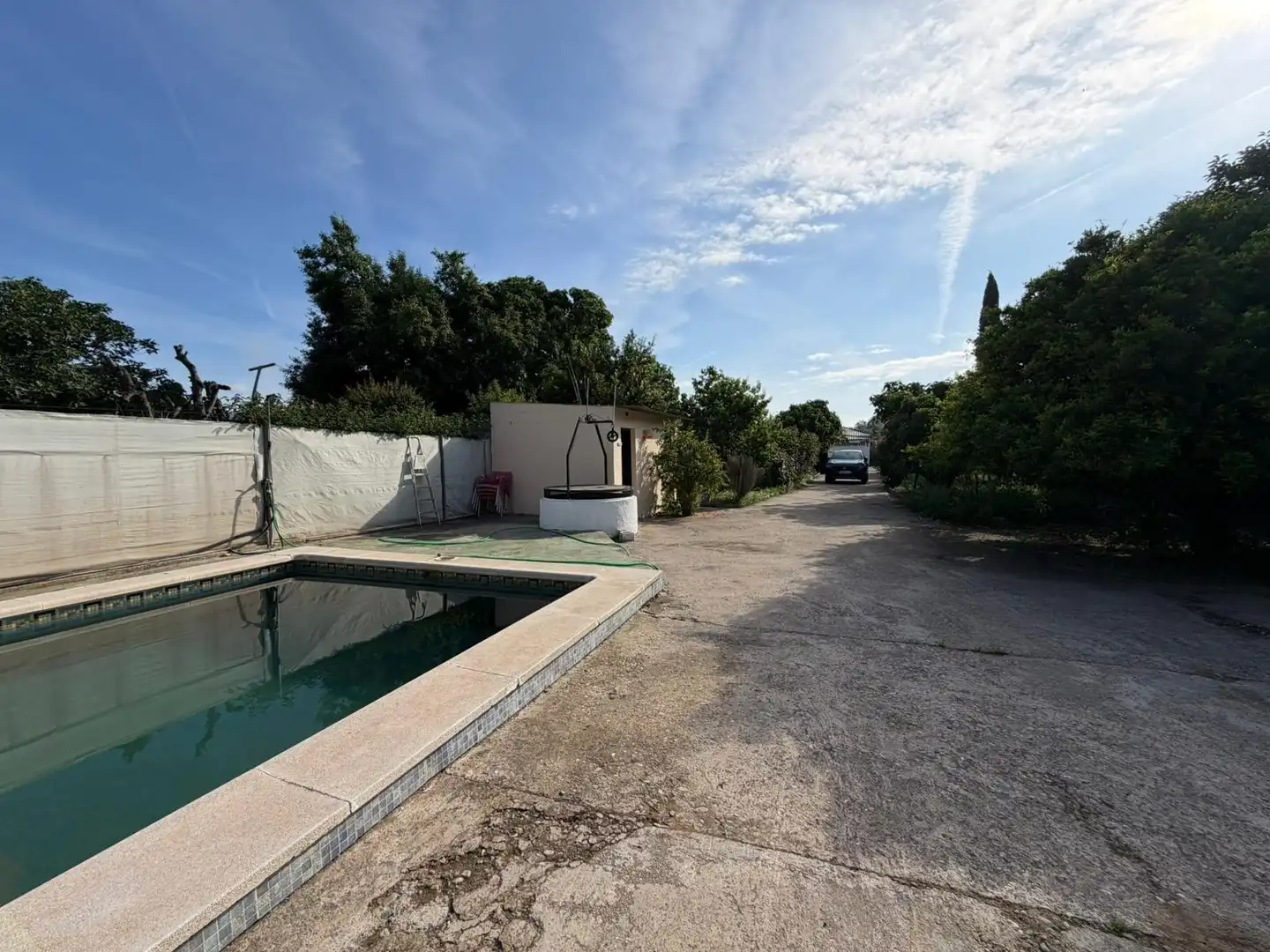 Vista exterior de Casa o xalet en venda en Córdoba amb Aire condicionat, Jardí privat i Piscina
