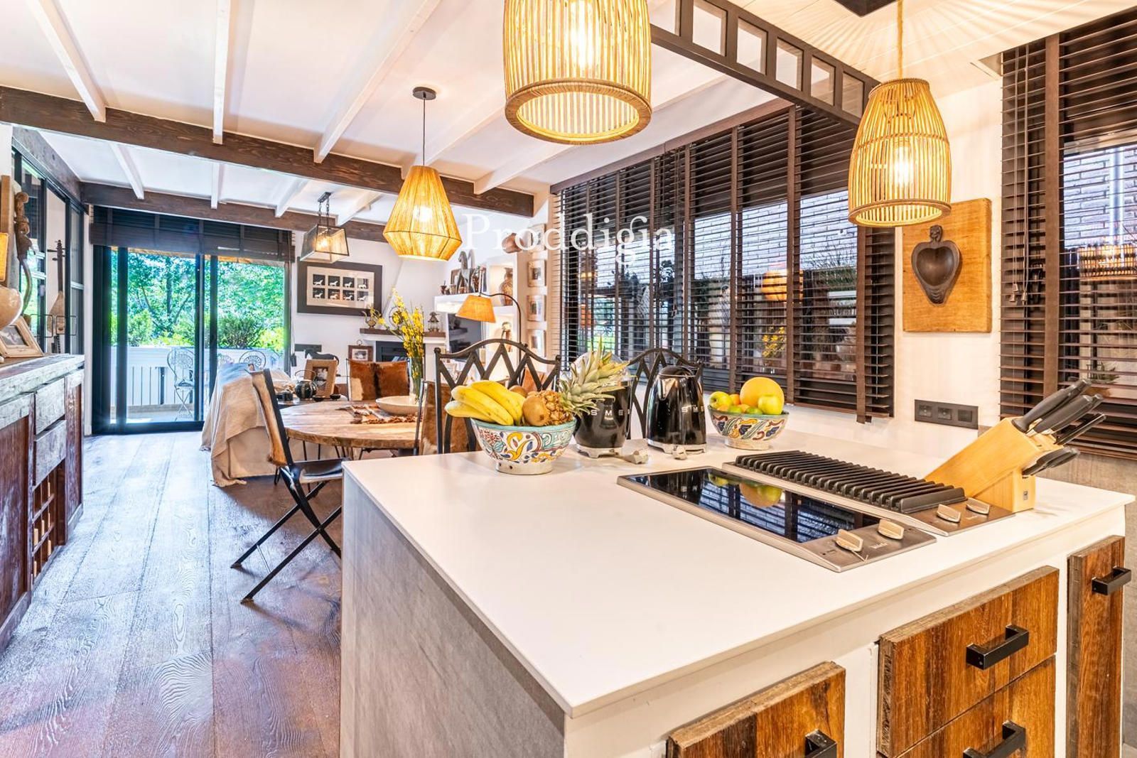Kitchen of Flat for sale in Sant Cugat del Vallès  with Air Conditioner, Heating and Terrace