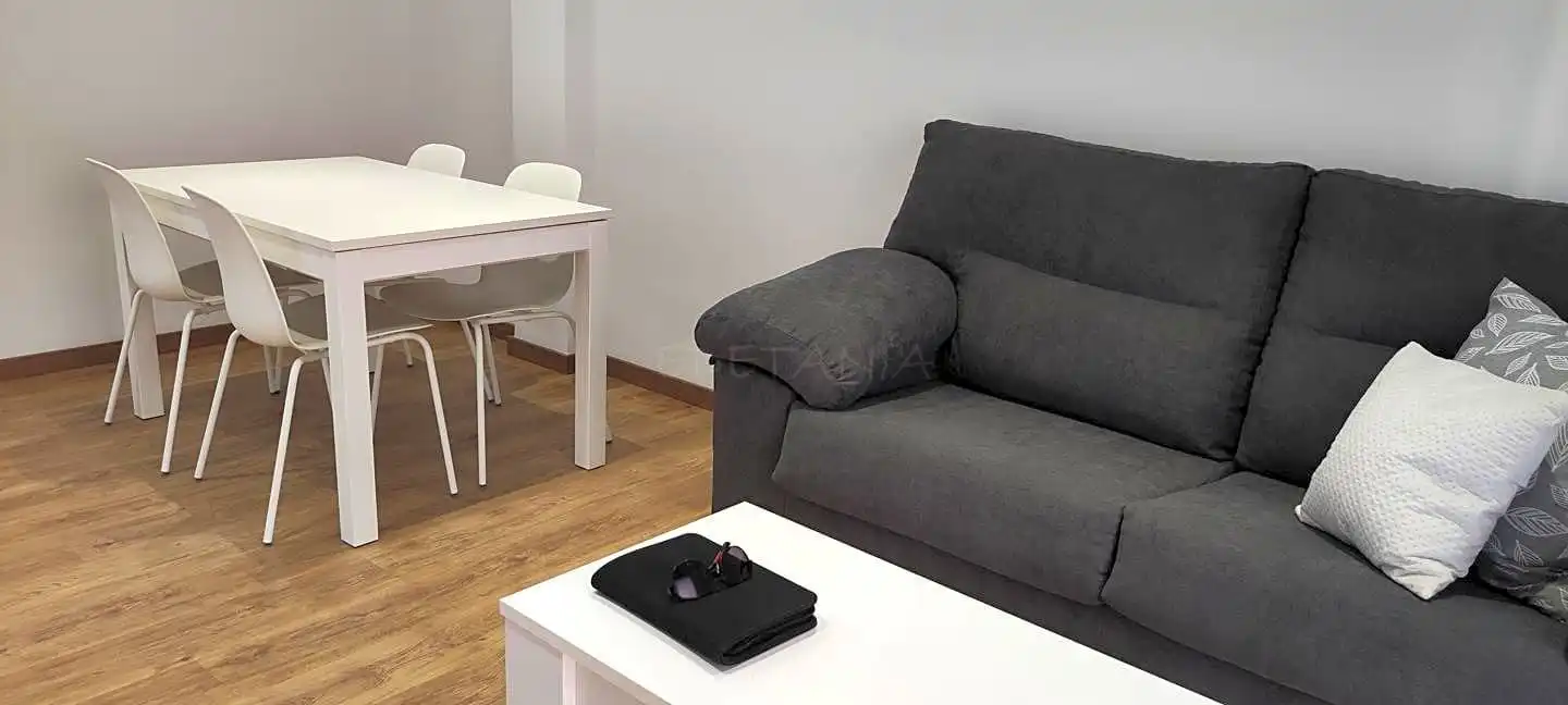 Living room of Flat for rent in Moncada  with Air Conditioner, Parquet flooring and Furnished