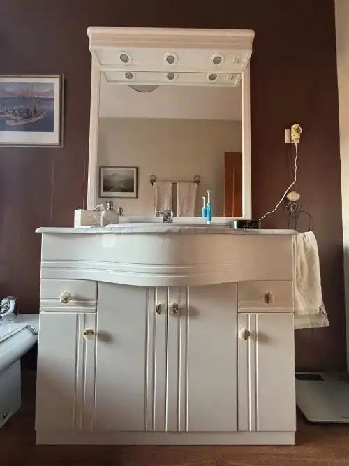 Badezimmer von Wohnung zum Verkauf in Madrid mit Klimaanlage, Heizung und Balkon