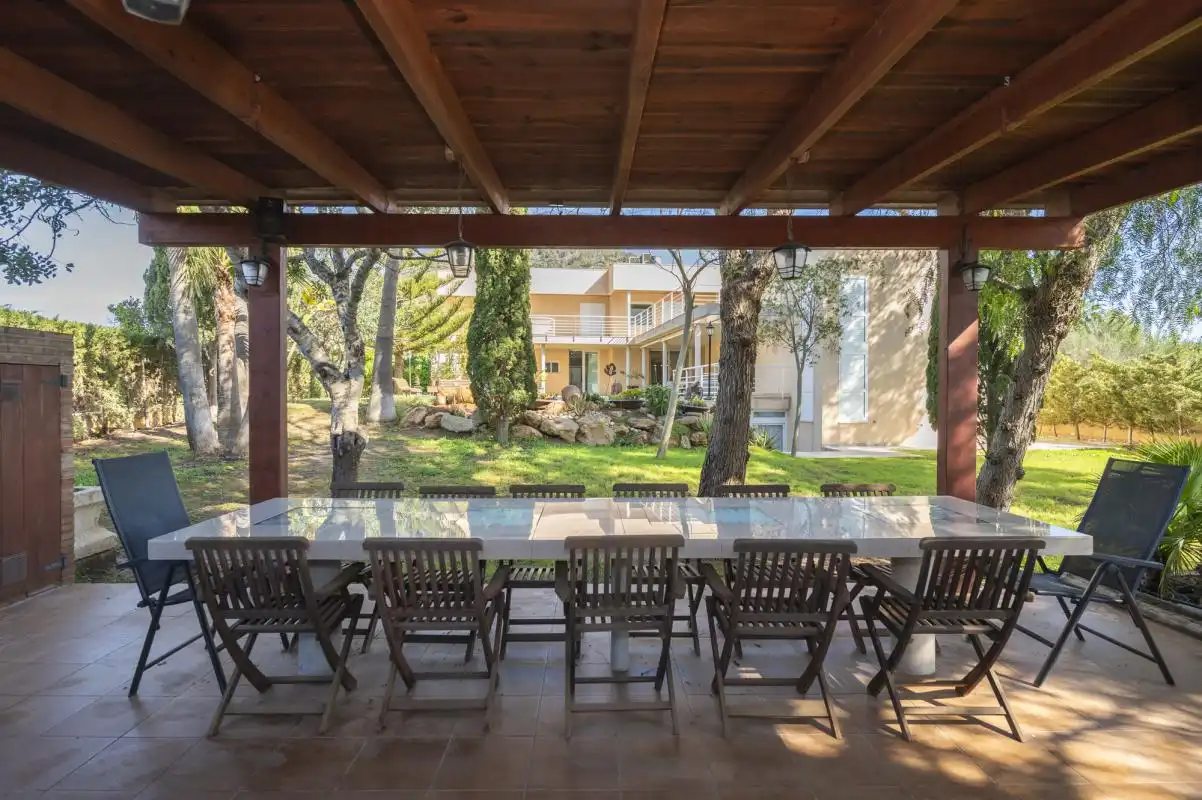 Jardín de Casa o chalet de alquiler en Sant Josep de sa Talaia con Aire acondicionado, Calefacción y Jardín privado
