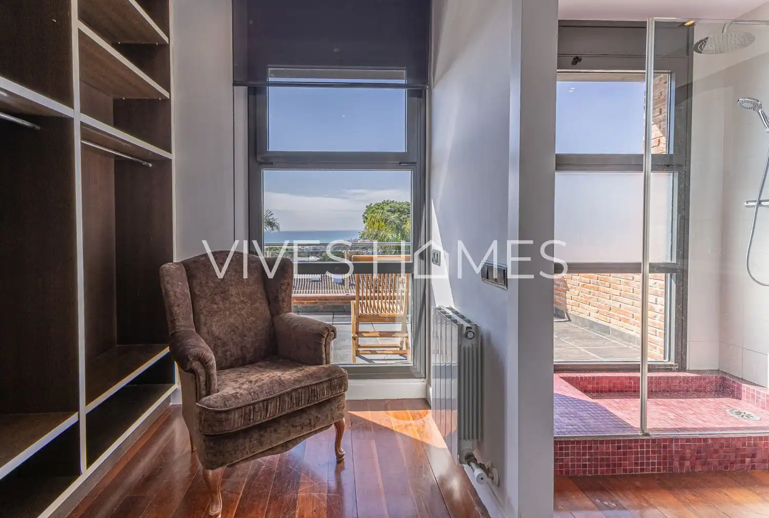 Habitación de Casa o chalet en venta en Caldes d'Estrac con Aire acondicionado, Calefacción y Jardín privado