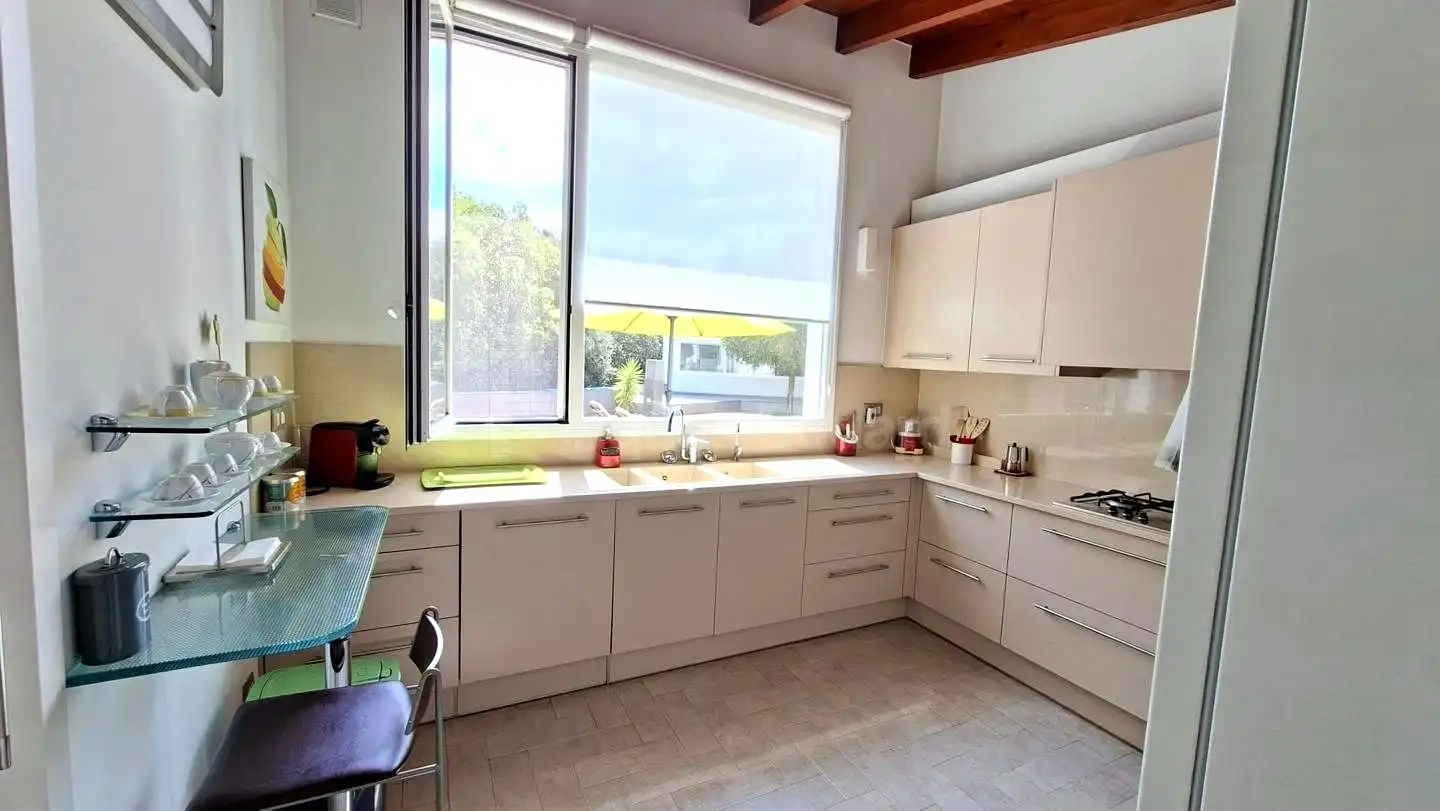 Cocina de Casa o chalet en venta en Argentona con Calefacción, Jardín privado y Piscina