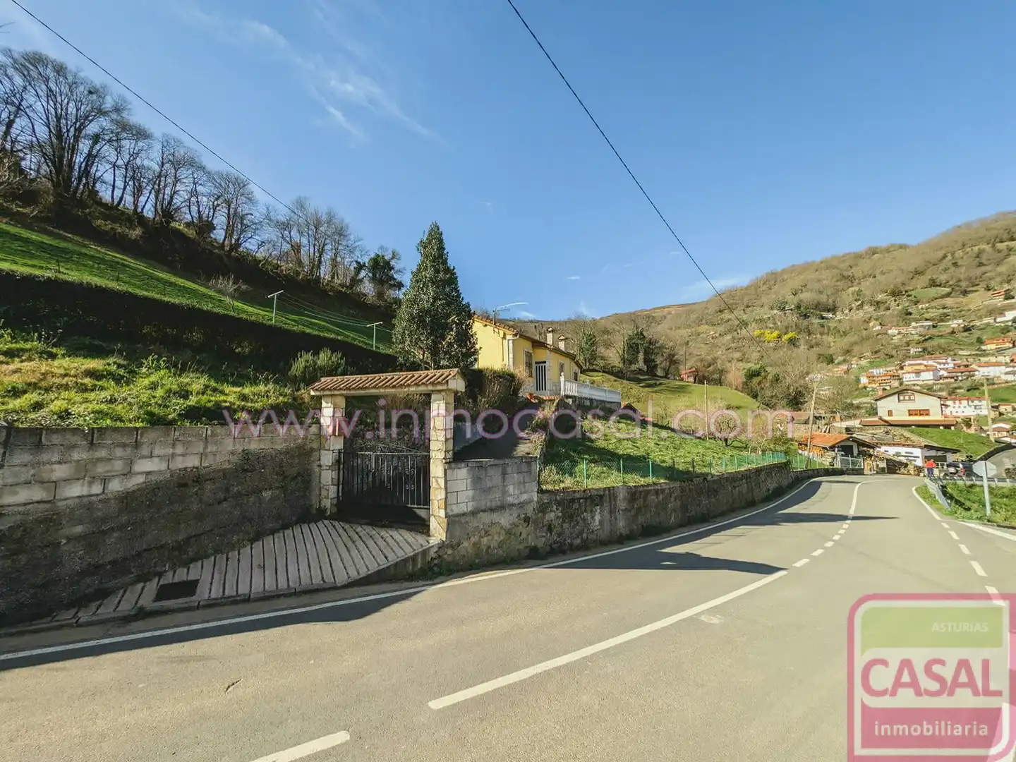 Vista exterior de Casa o chalet en venta en Aller con Calefacción, Terraza y Trastero