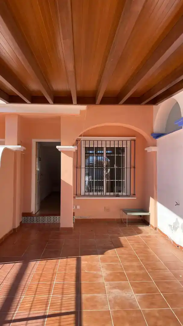 Terrassa de Dúplex de lloguer en Pulpí amb Aire condicionat, Piscina i Moblat