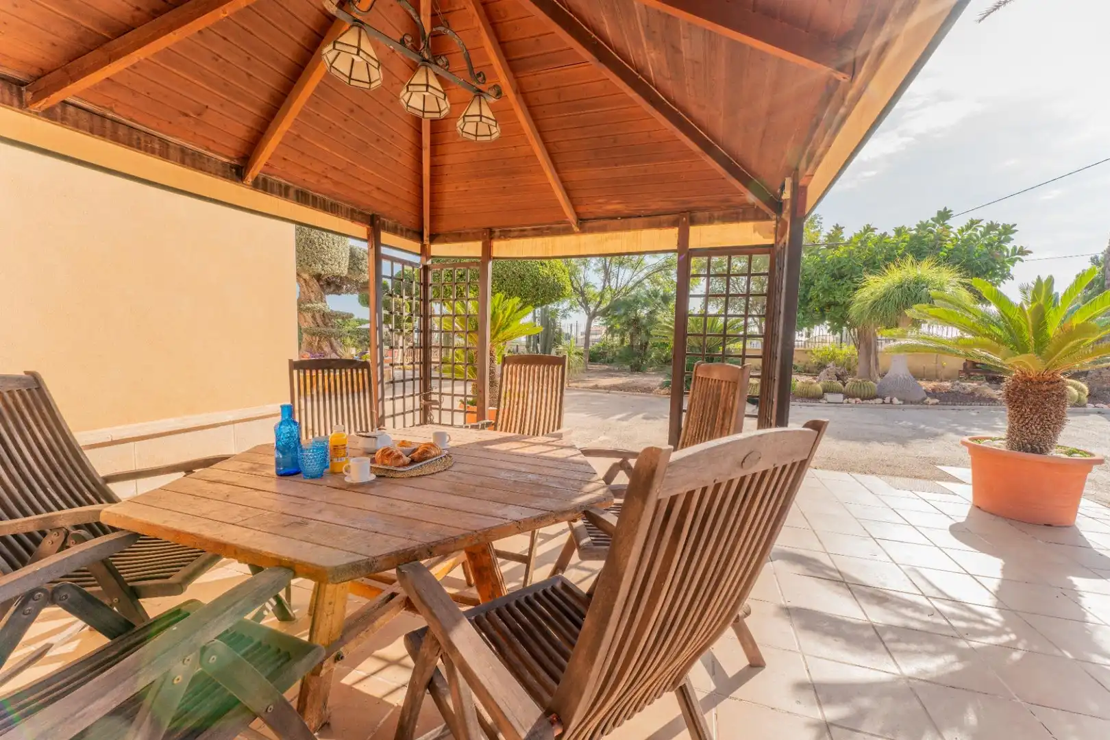 Terraza de Casa o chalet en venta en Elche / Elx con Trastero, Piscina y Balcón