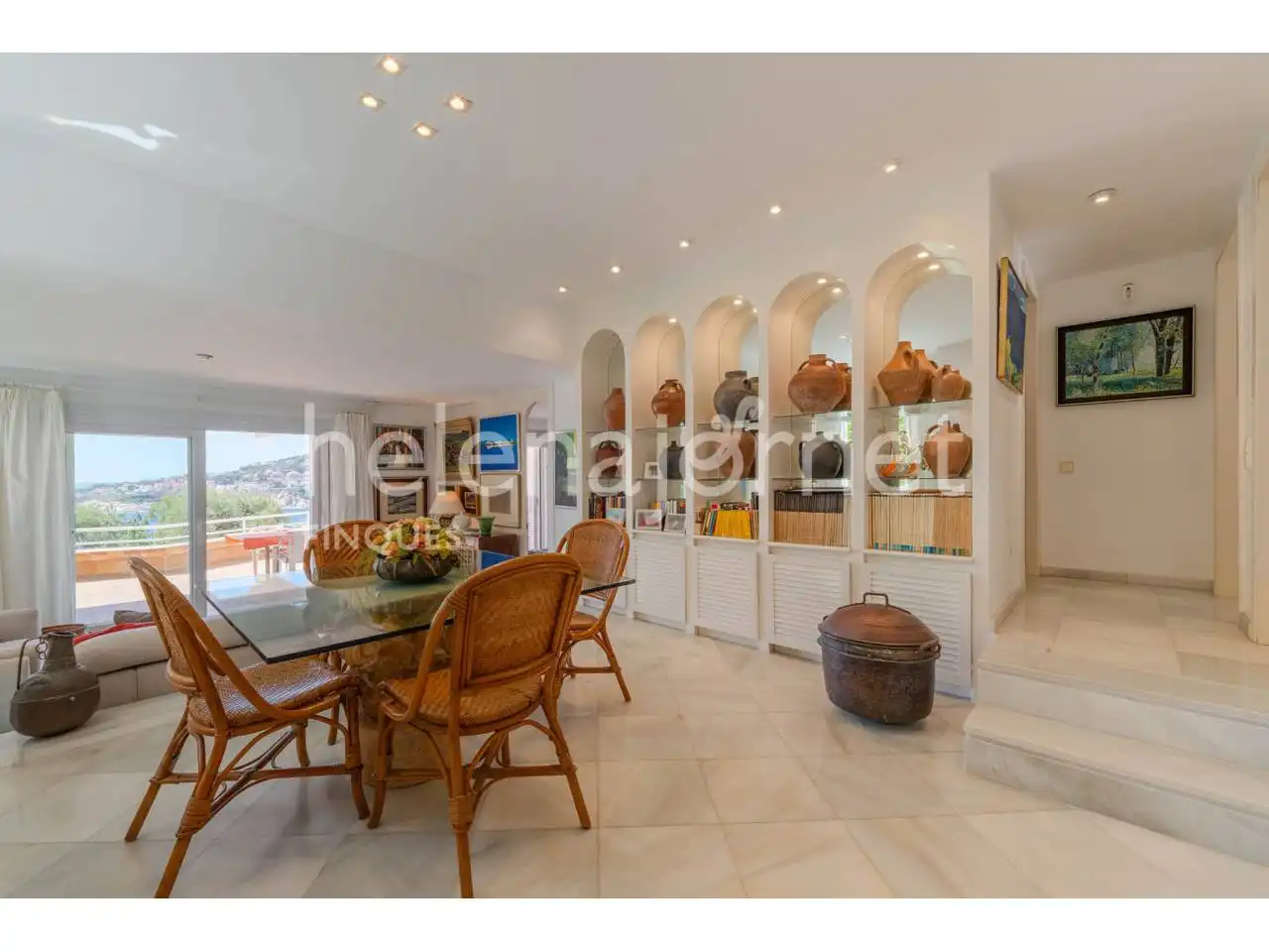 Dining room of Flat for sale in Sant Feliu de Guíxols  with Heating, Private garden and Terrace