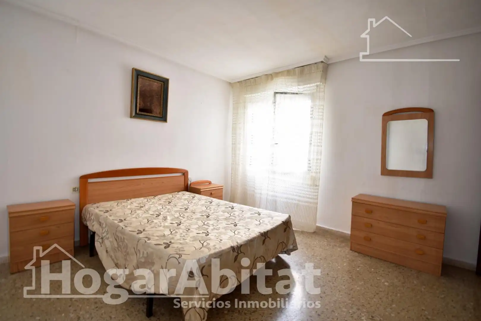 Bedroom of Flat for sale in Oliva  with Balcony