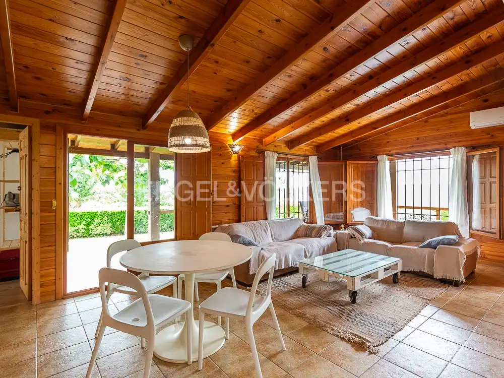 Sala de estar de Casa o chalet de alquiler en Torrent con Aire acondicionado, Calefacción y Jardín privado