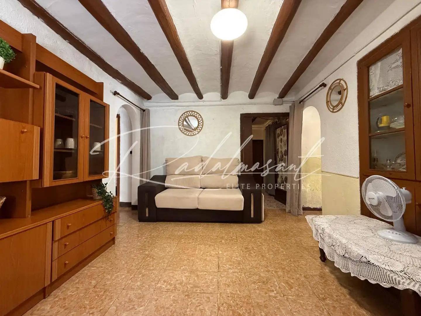 Sala de estar de Casa o chalet en venta en Vilallonga del Camp con Terraza y Trastero