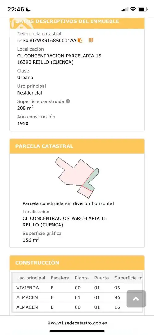 Vista exterior de Casa o xalet en venda en Reíllo amb Jardí privat