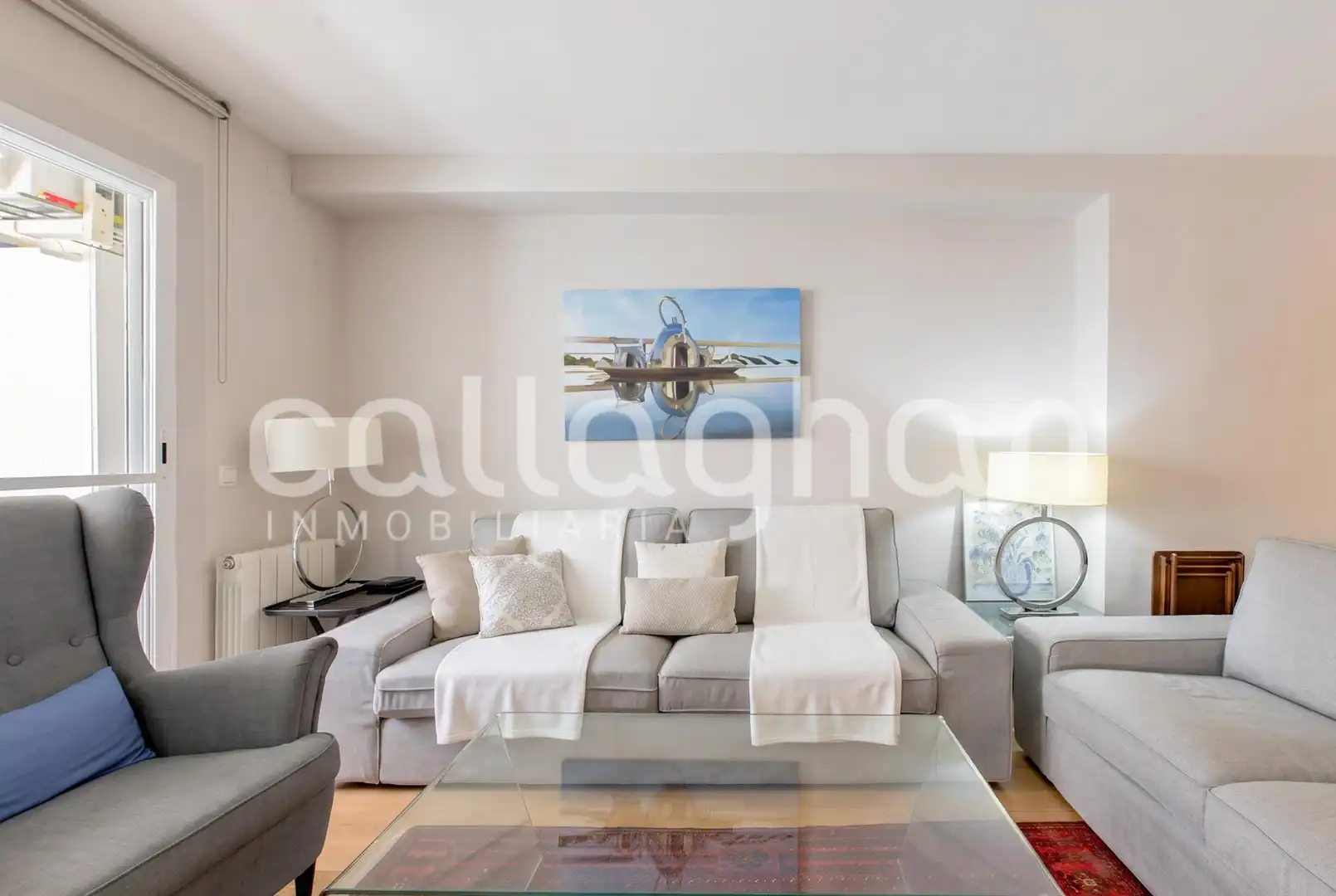 Sala de estar de Piso en venta en Valencia con Aire acondicionado, Calefacción y Balcón