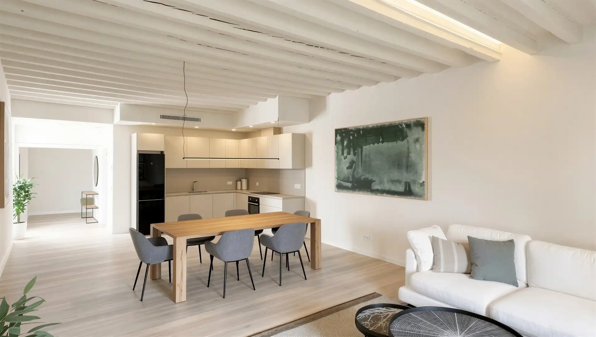 Comedor de Apartamento en venta en  Palma de Mallorca con Aire acondicionado, Trastero y Balcón