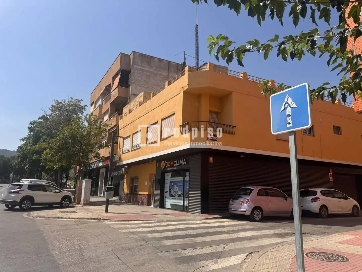 Vista exterior de Piso en venta en Murcia con Calefacción y Terraza