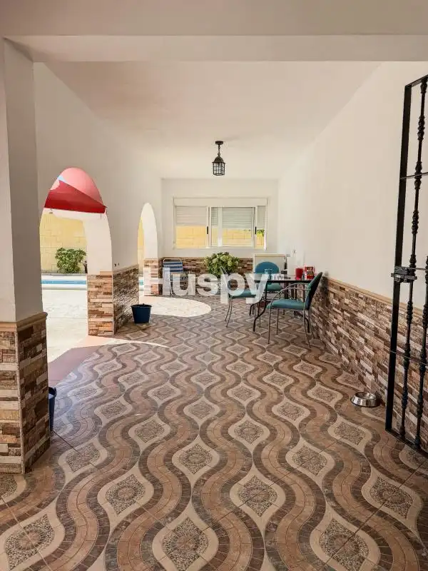 Terrassa de Casa o xalet en venda en Las Cabezas de San Juan, Sevilla