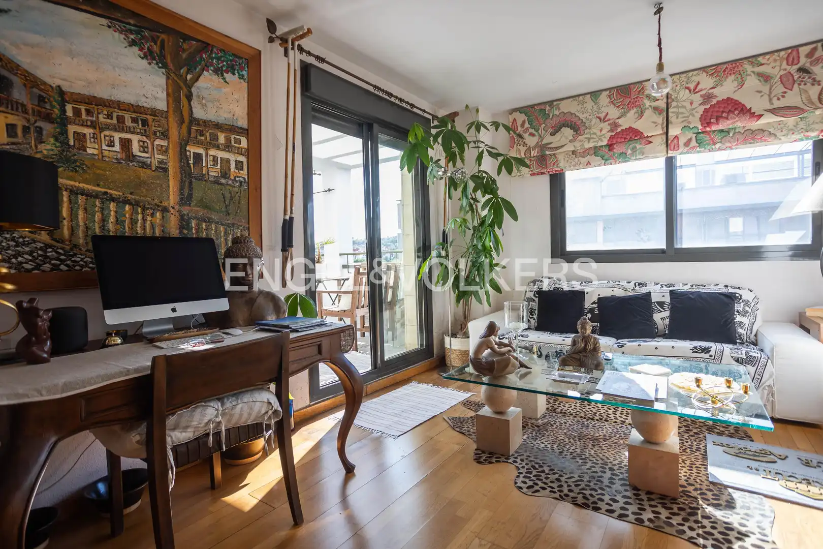 Sala de estar de Ático en venta en Camas con Aire acondicionado, Calefacción y Jardín privado