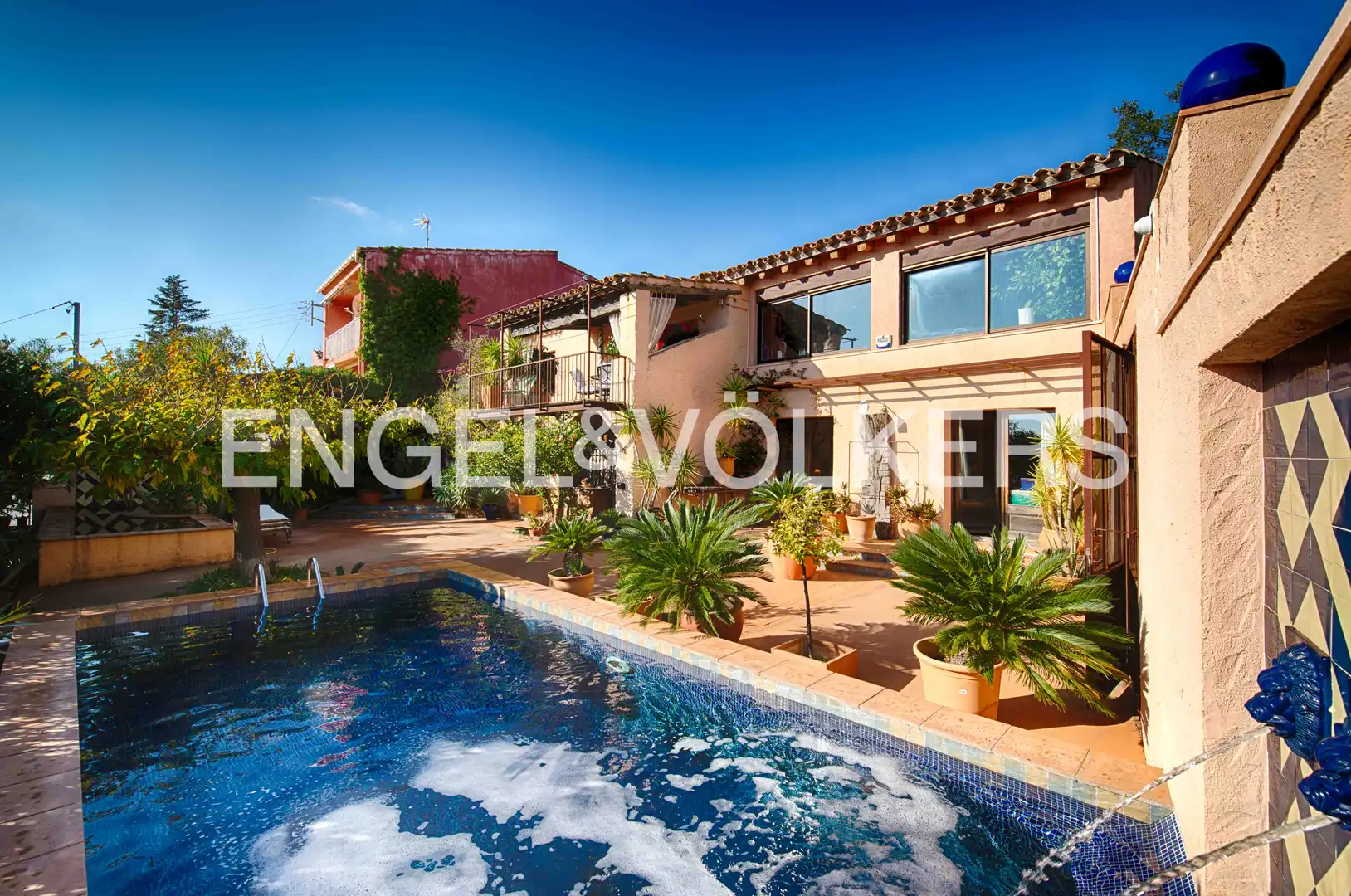 Exterior view of Detached homes for sale in Cantallops  with Private garden, Terrace and Swimming Pool
