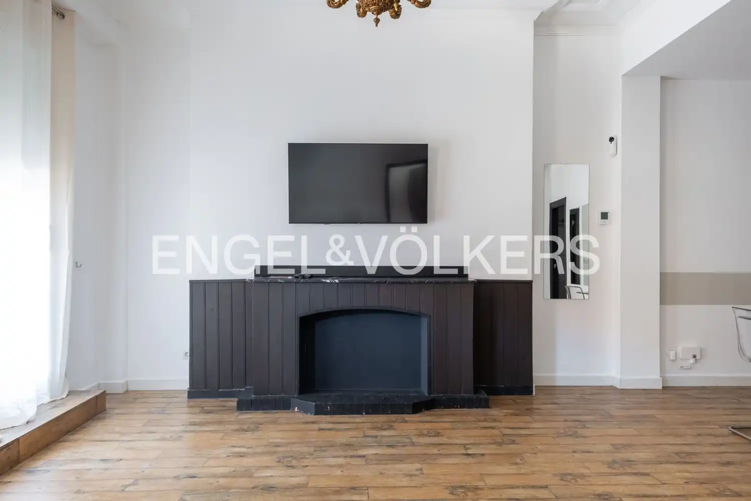 Living room of Flat for rent in Valencia  with Air Conditioner, Heating and Terrace
