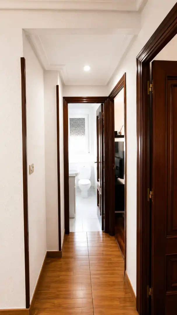 Badezimmer von Wohnung zum Verkauf in Ermua mit Heizung, Möbliert und Ofen