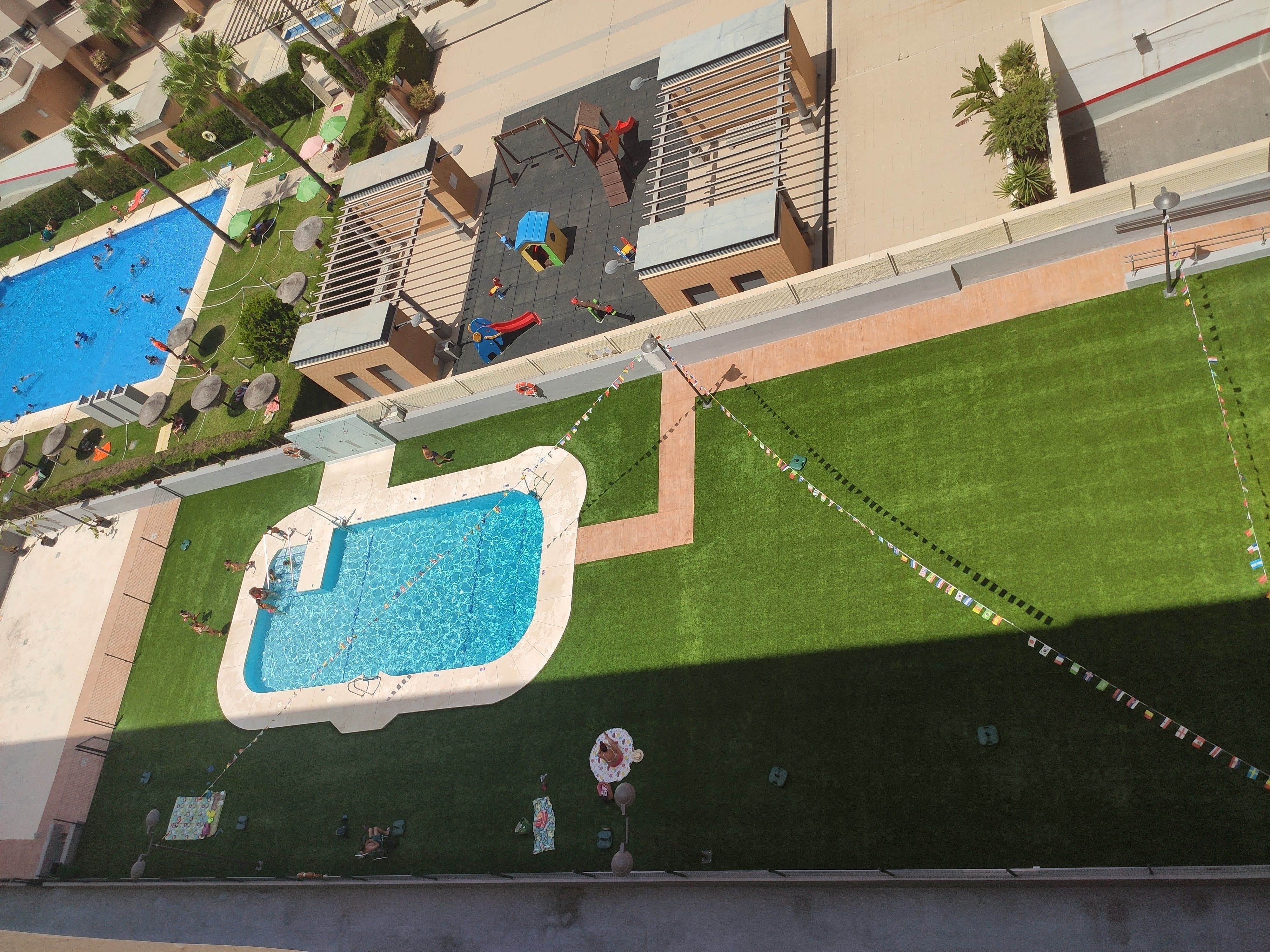 Swimming pool of Attic to rent in Málaga Capital  with Terrace, Storage room and Furnished