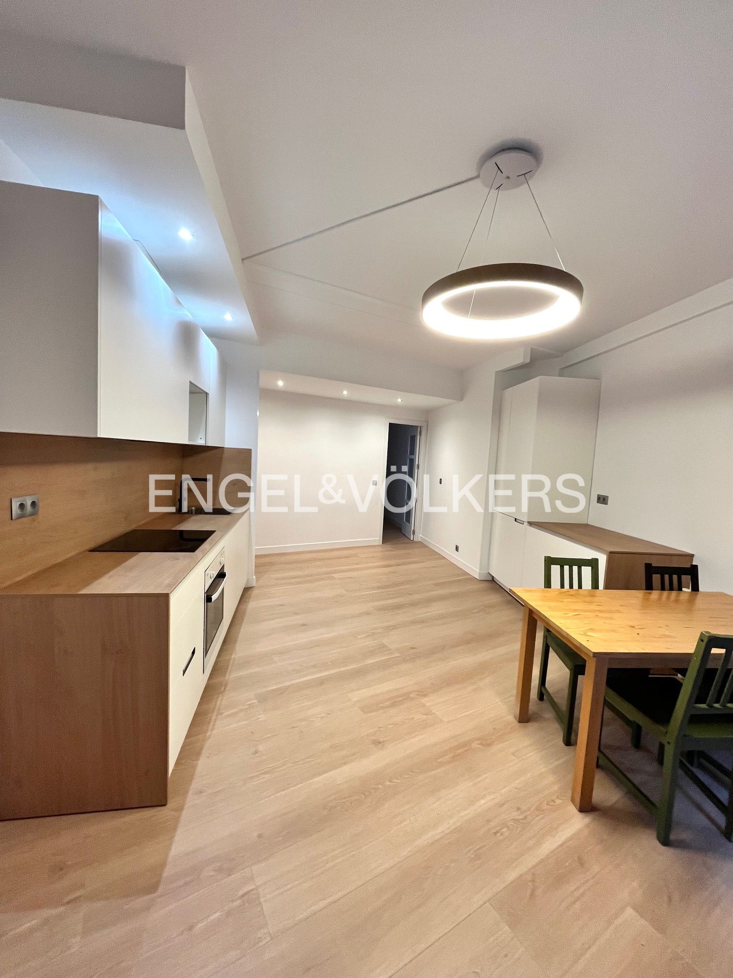 Kitchen of Attic to rent in  Madrid Capital  with Air Conditioner and Heating
