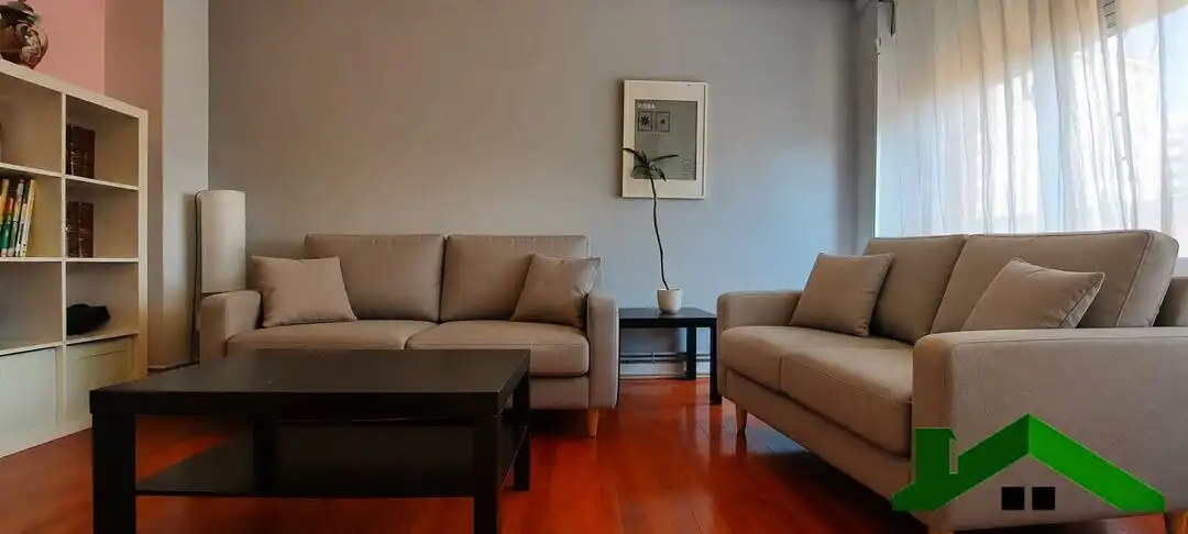 Living room of Flat for rent in Bilbao   with Heating and Balcony