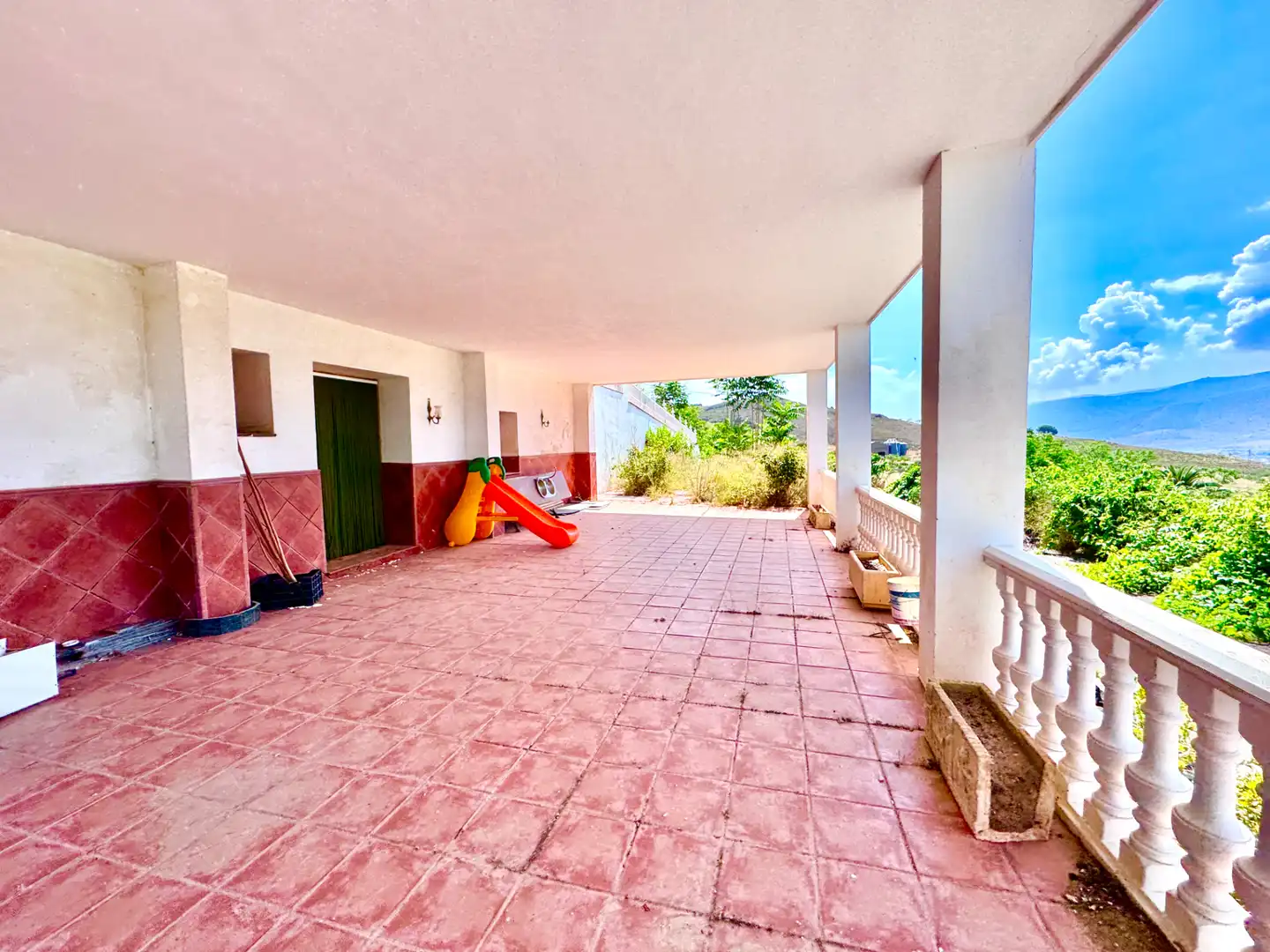 Terrace of Houses for sale in Laujar de Andarax  with Air Conditioner, Private garden and Terrace