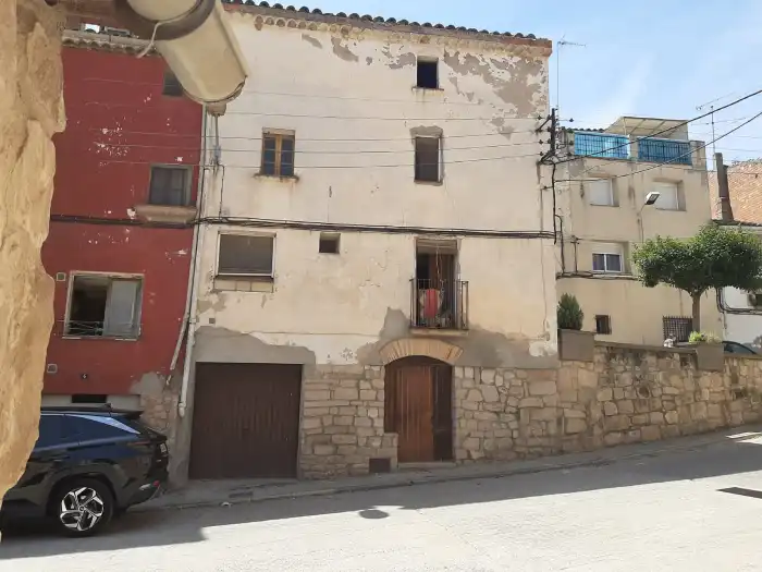 Vista exterior de Casa o chalet en venta en Arbeca con Balcón